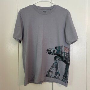 Star Wars AT-AT Walker Gray UT Tshirt - Men’s Medium